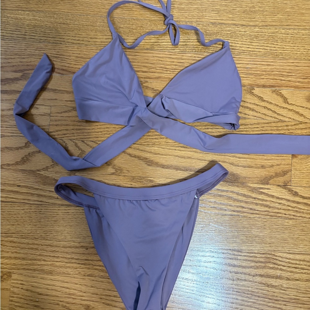 Sexy Purple Women's Bikini Set